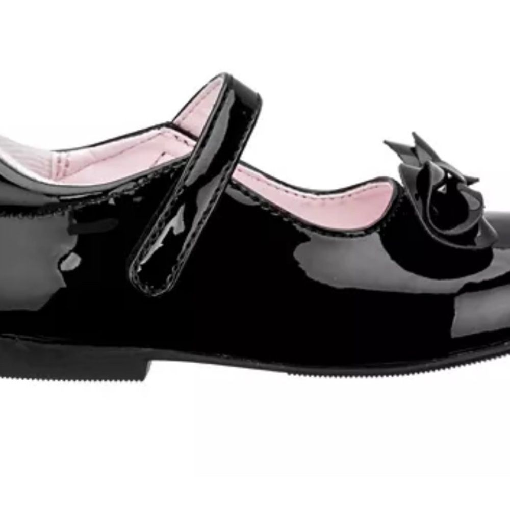 Nina Toddler Girls Decorative Bow Krista Dress Shoes Size 7 Excellent LIKE NEW - Picture 8 of 10